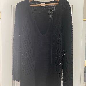 CAbi Black V-Neck Sweater